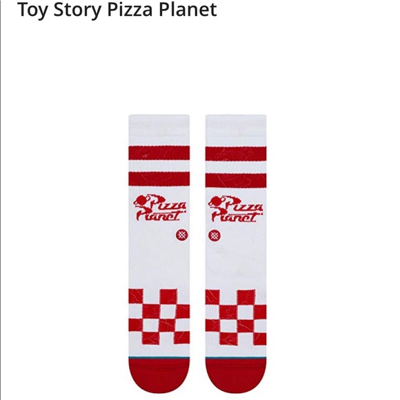 Glow Stance Pizza Planet Socks - NWT - MEDIUM - Picture 4 of 5